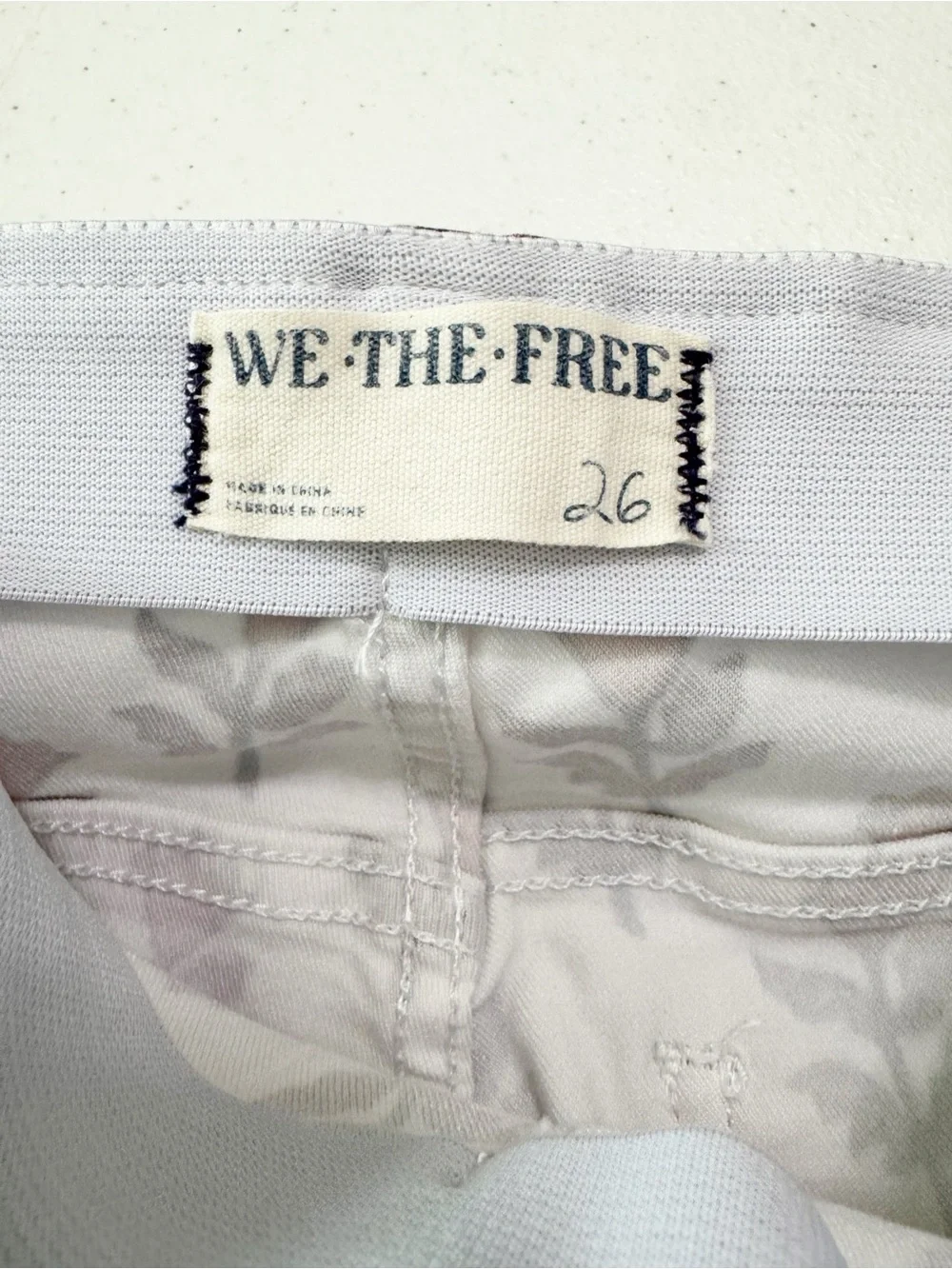 WE THE FREE Penny Pull On Printed Flare Terracotta Tulip 26